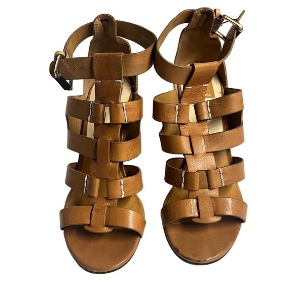 Dolce Vita Brown Sandal Heels - Picture 3 of 3